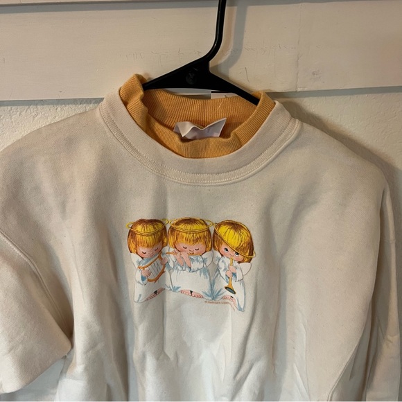 Vintage Morning Sun Deadstock Women's Medium Turtleneck Sweatshirt NWT - Picture 2 of 8